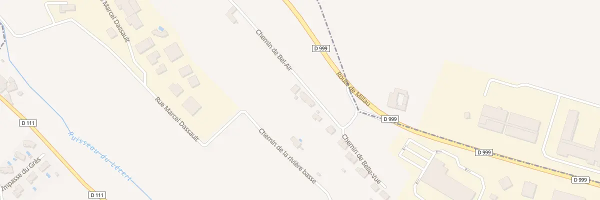 Plan du 13 Che de Bel-Air à Cambon