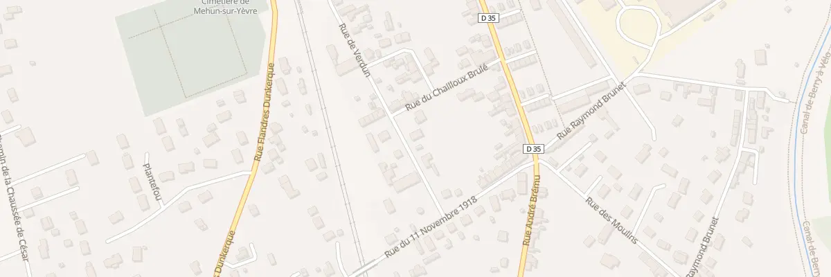 Plan du 27 Rue de Verdun à Mehun-sur-Yèvre