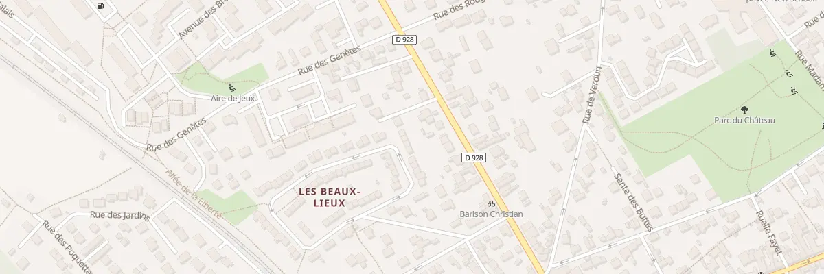 Plan du 71 Res les Beaux Lieux à Bessancourt