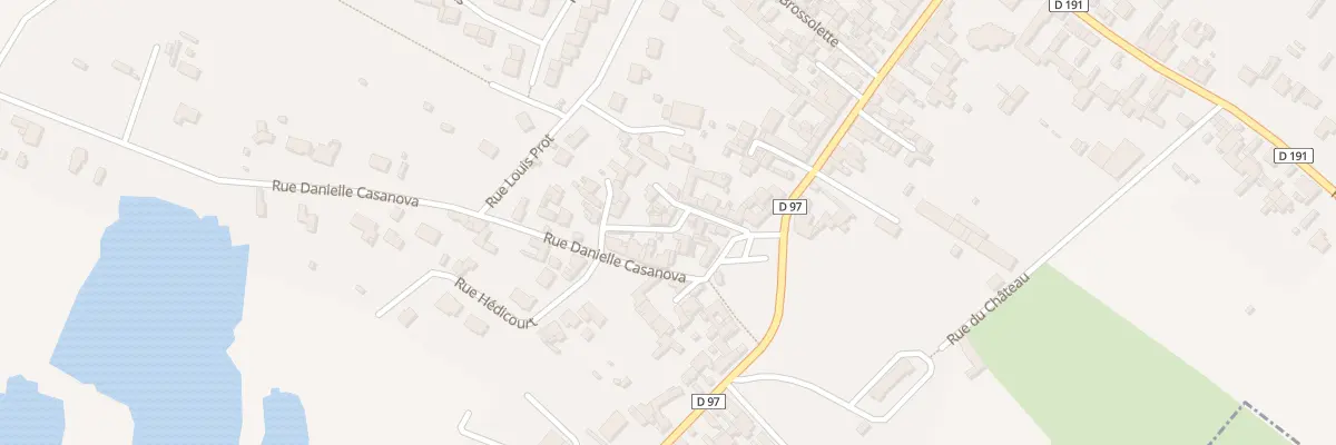 Plan de la Rue Guy Moquet à Saint-Sauveur
