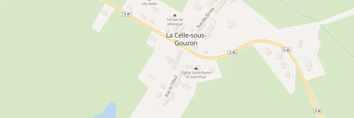 Plan du 4 Rue du Tilleul à La Celle-sous-Gouzon