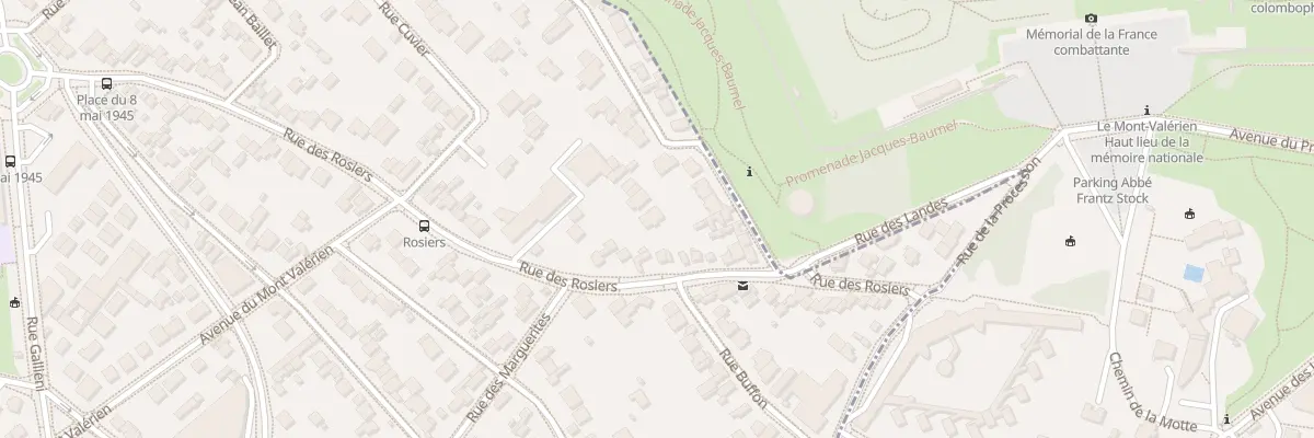 Plan du 116 Rue des Talus à Rueil-Malmaison