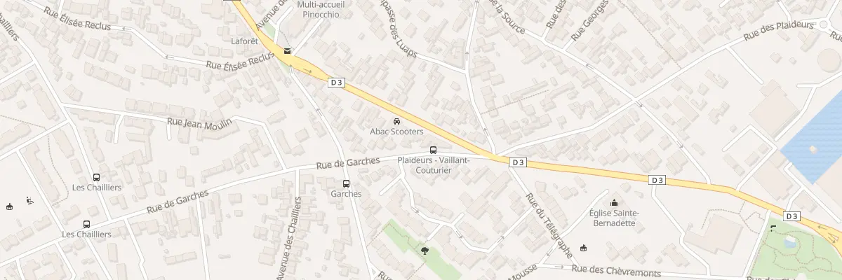 Plan du 238 Rue Paul Vaillant-Couturier à Nanterre