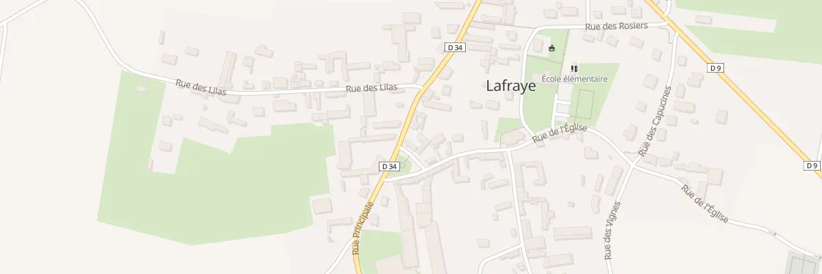Plan du 39 Rue Principale à Lafraye