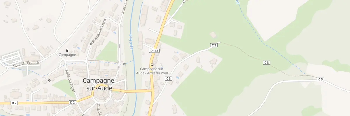 Plan du 41B Le Village à Campagne-sur-Aude