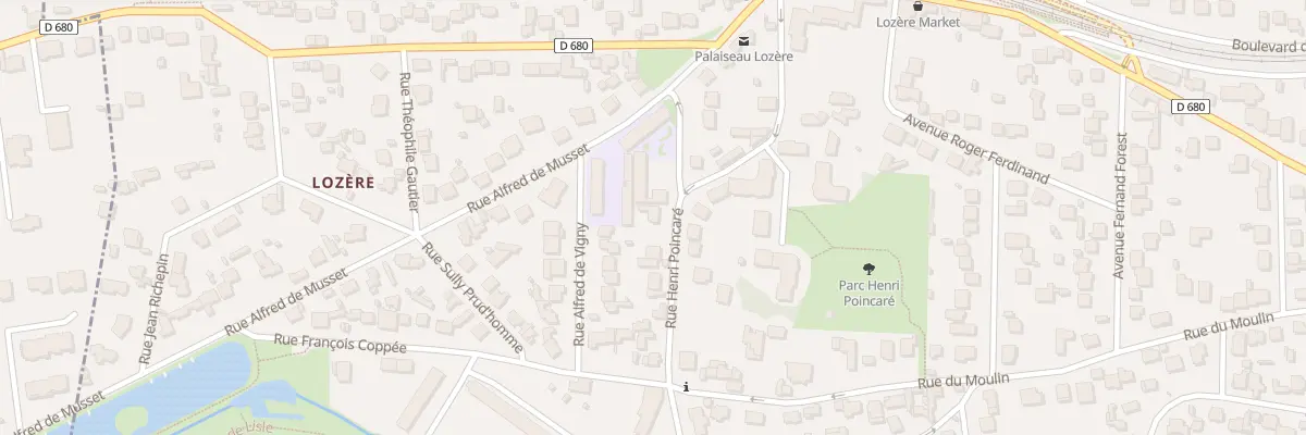 Plan du 14 Rue Henri Poincaré à Palaiseau