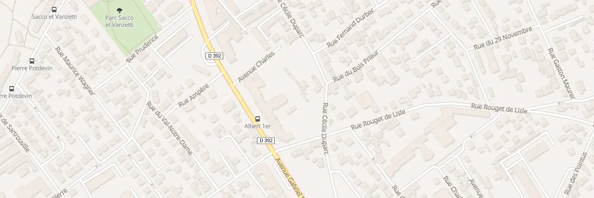 Plan du 112 Rue Rouget de Lisle à Bezons