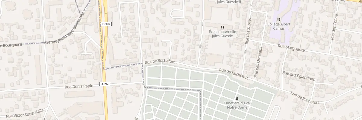 Plan du 140 Rue de Rochefort à Argenteuil