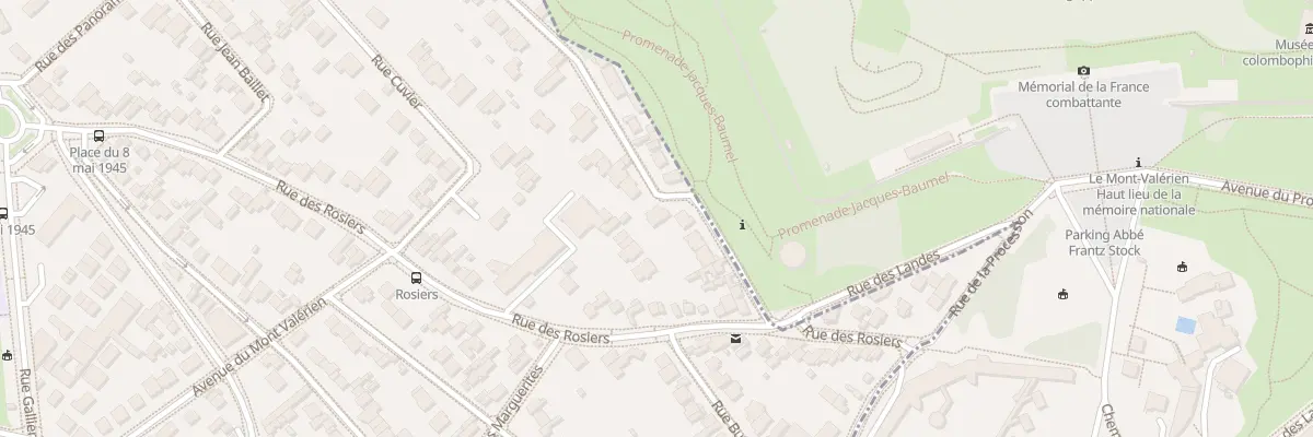 Plan du 112 Rue des Talus à Rueil-Malmaison