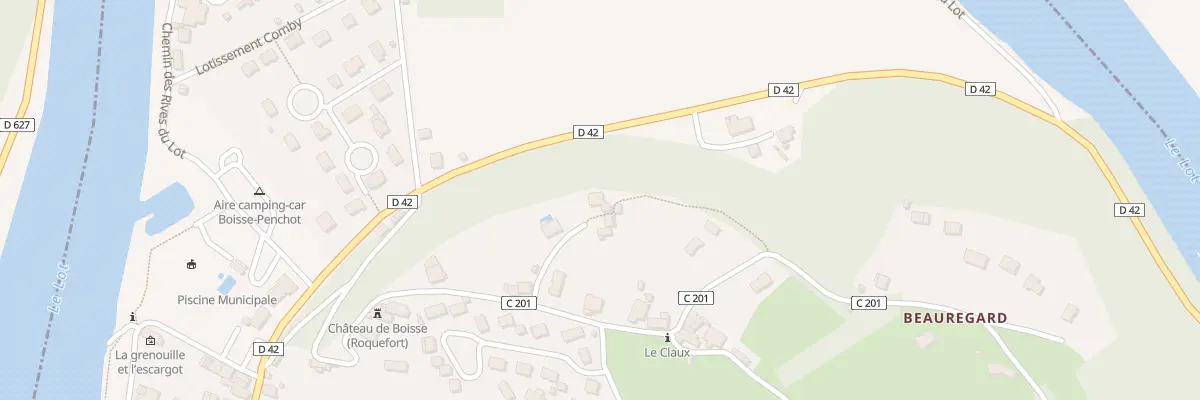 Plan du 5020 Boisse à Boisse-Penchot