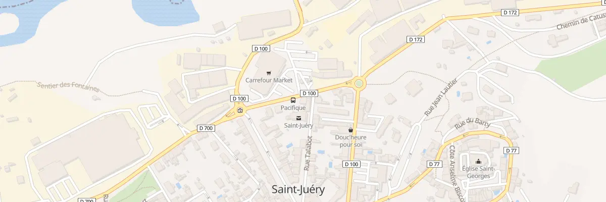 Plan du 9001 Av Alphonse Pacifique à Saint-Juéry