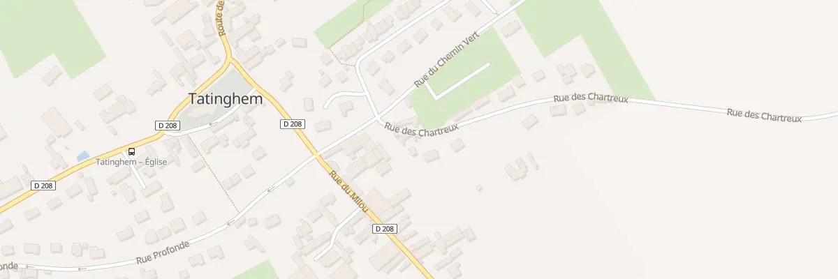 Plan du 6 Rue des Chartreux à Saint-Martin-lez-Tatinghem