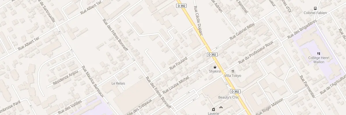 Plan du 20 Rue de la Bienfaisance à Bezons