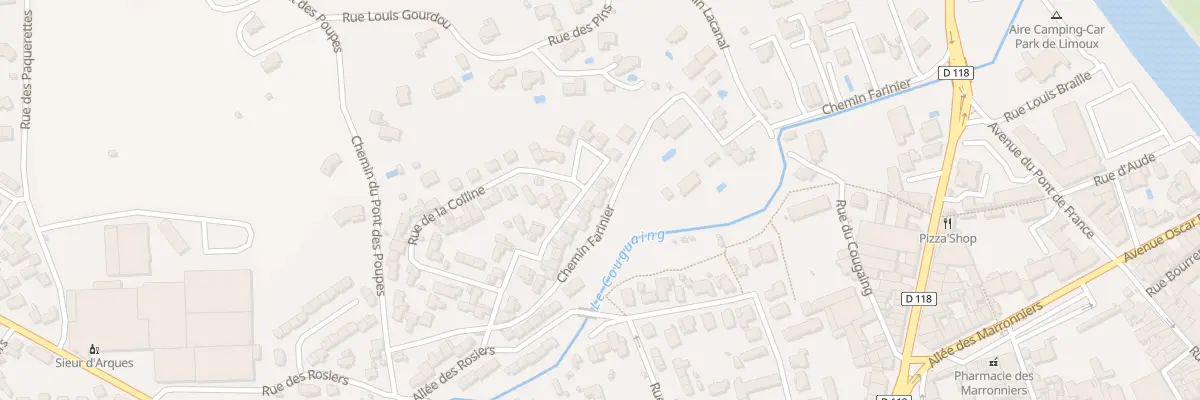 Plan du 24 Rue Beau Site à Limoux