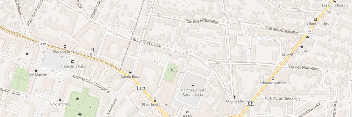 Plan du 45 Rue Albert Caron à Suresnes