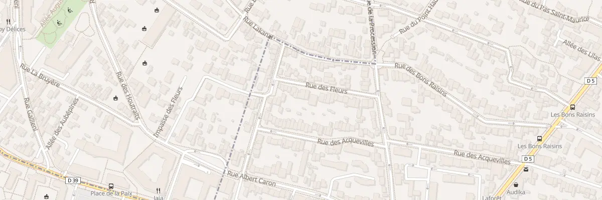 Plan du 31 Rue des Fleurs à Suresnes