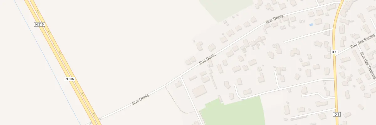 Plan du 390 Rue Denis à Loon-Plage