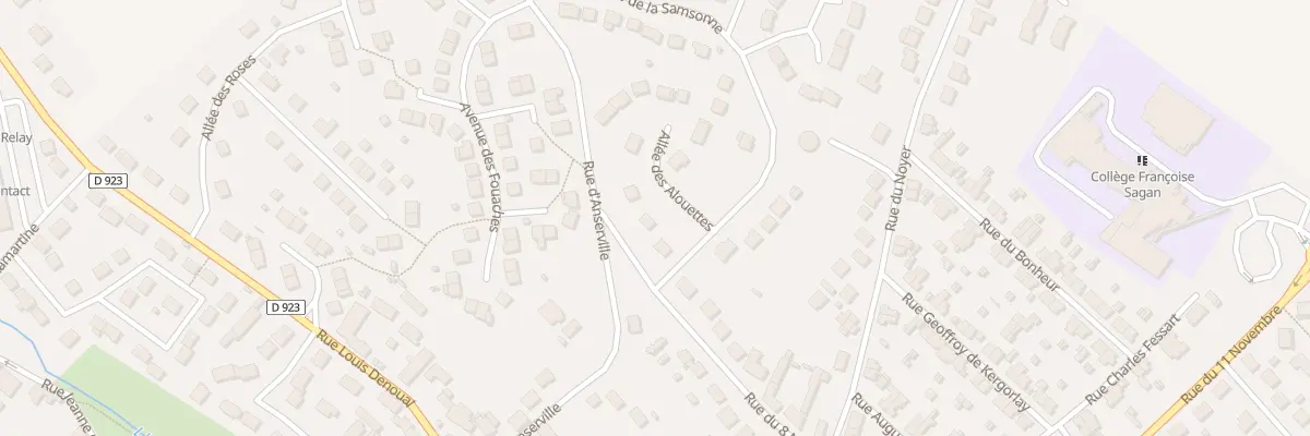Plan du 1 Rue du 8 Mai à Bornel