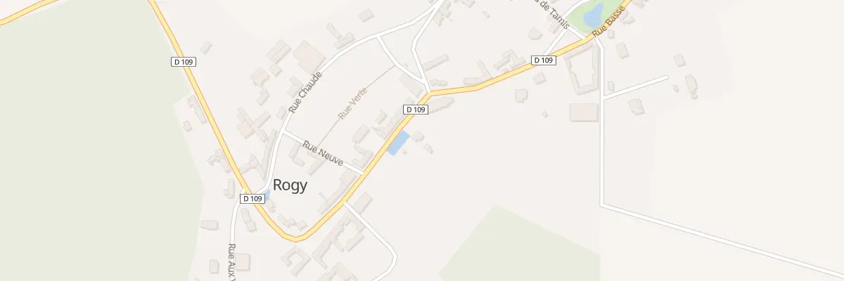 Plan du 1 Rue de l’Église à Rogy