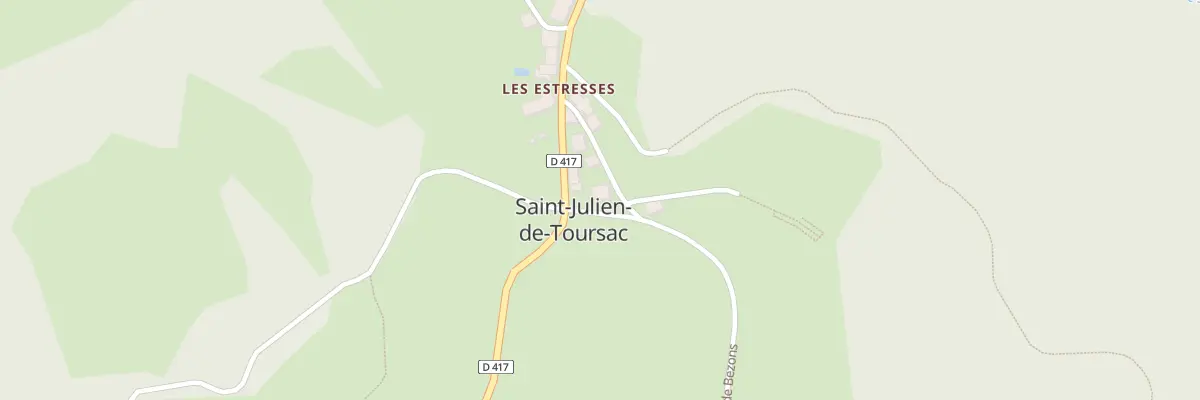 Plan du 5007 Les Estresses à Saint-Julien-de-Toursac