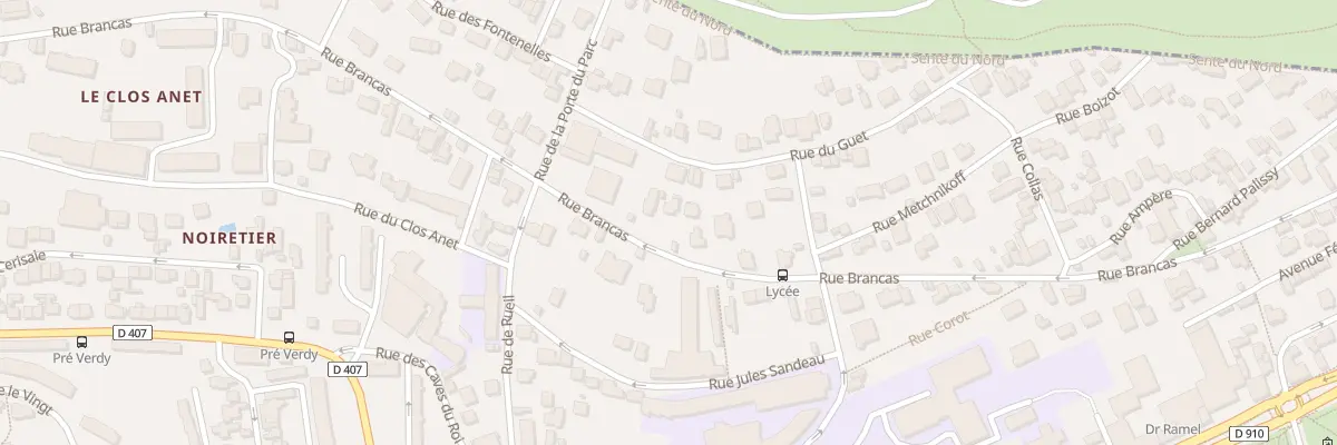 Plan du 82B Rue Brancas à Sèvres