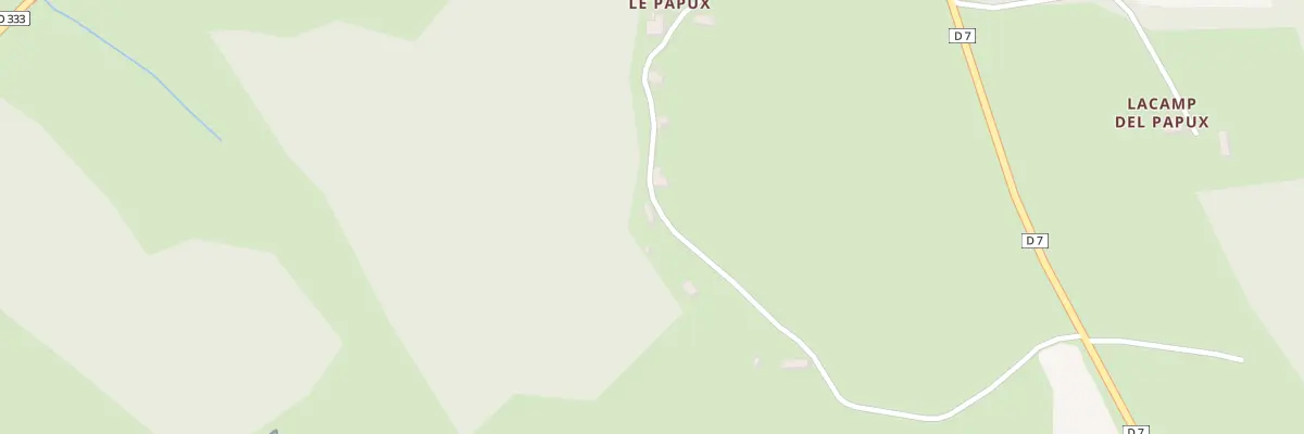 Plan du 5014 Papux à La Ségalassière