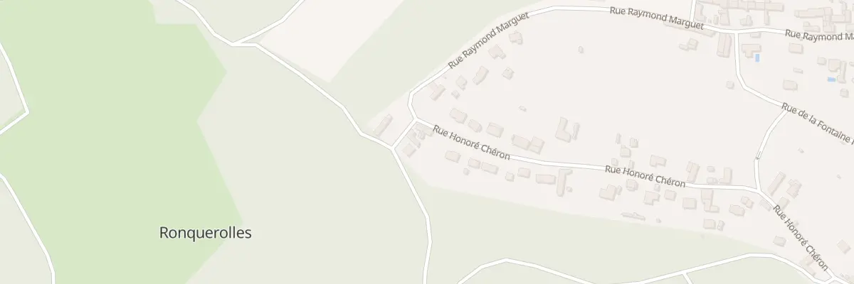 Plan du 497 Rue Honoré Chéron à Ronquerolles