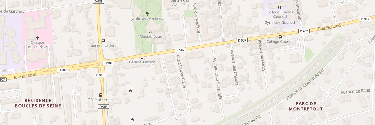 Plan du 29 Rue Gounod à Saint-Cloud