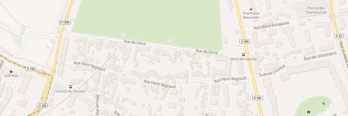 Plan du 31 Rue de l’Avre à Saint-Cloud