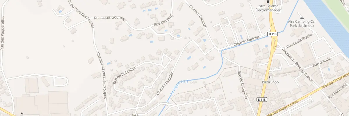 Plan du 57 Rue Beau Site à Limoux