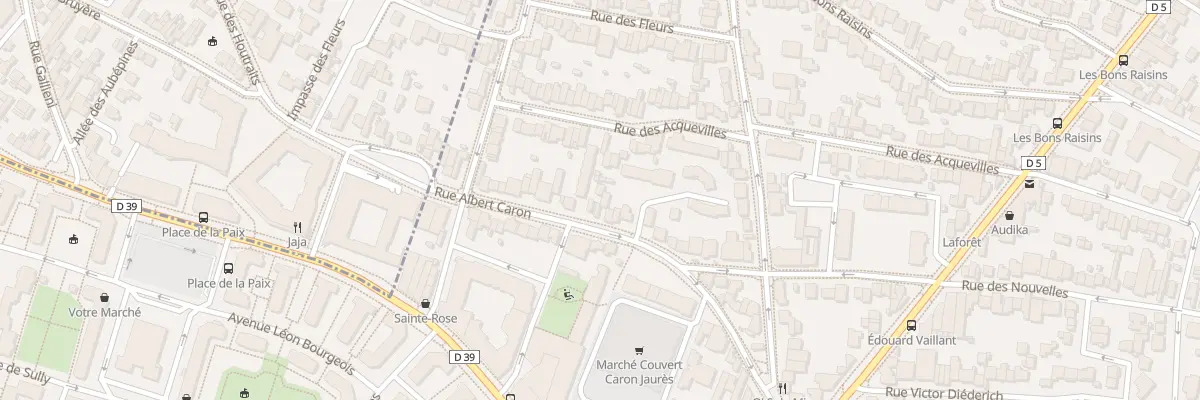 Plan du 36 Rue Albert Caron à Suresnes