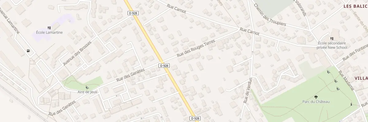Plan du 2B Rue des Rouges Terres à Bessancourt