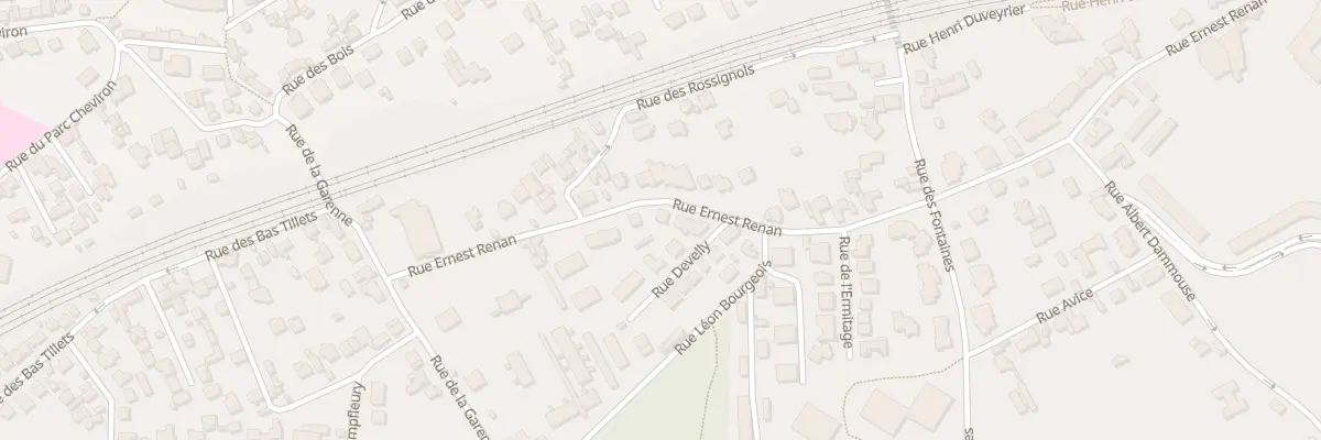 Plan du 59 Rue Ernest Renan à Sèvres