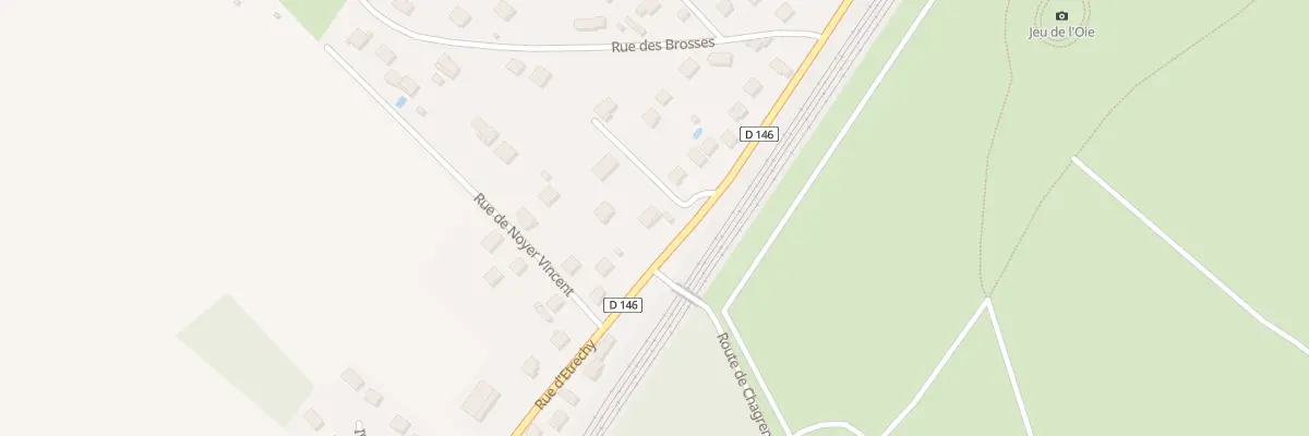 Plan du 38 Rte d’Etrechy à Chamarande