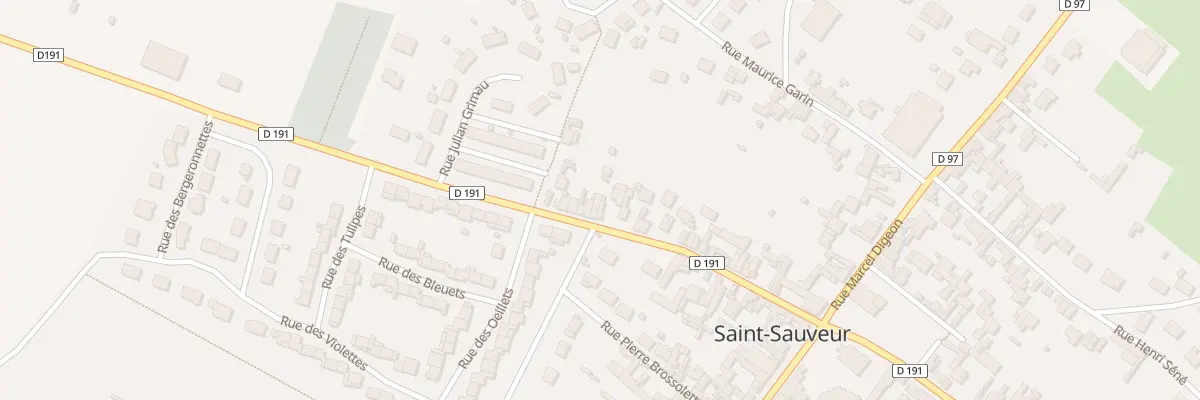 Plan du 192 Rue Roger Salengro à Saint-Sauveur
