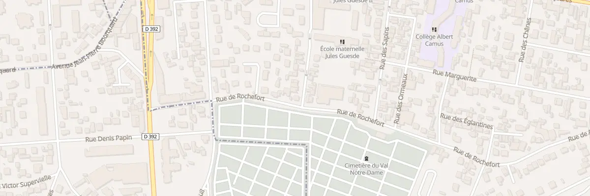 Plan du 34 Rue des Liserons à Argenteuil
