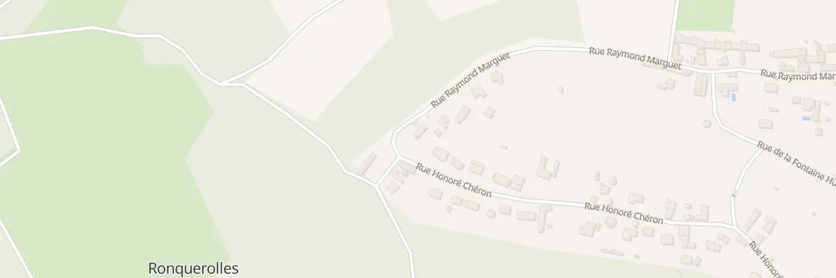 Plan du 589 Rue Raymond Marguet à Ronquerolles