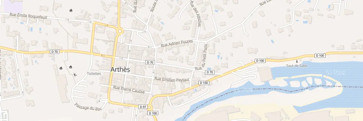Plan du 24 Av du Moulin à Arthès