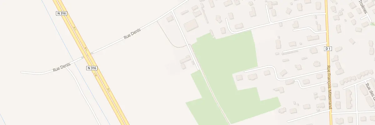Plan du 431 Rue Denis à Loon-Plage