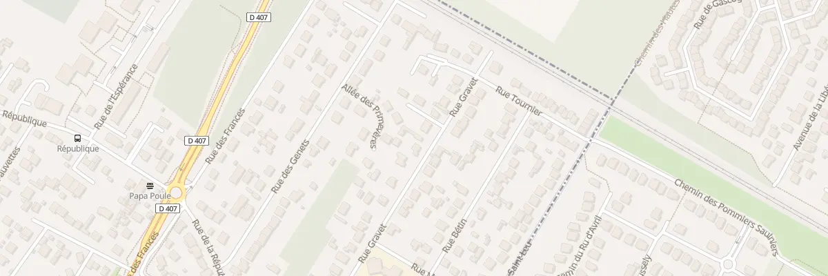 Plan du 25T Rue Gravet à Montigny-lès-Cormeilles
