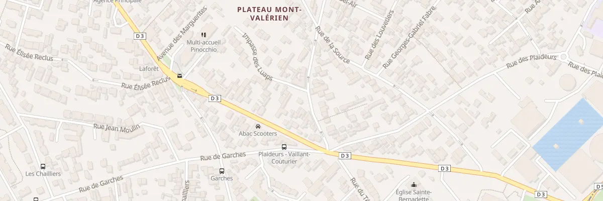 Plan du 32 Rue des Luaps à Nanterre