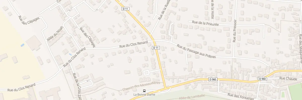 Plan du 13 Rue du Maréchal Leclerc à Châteauneuf-sur-Loire