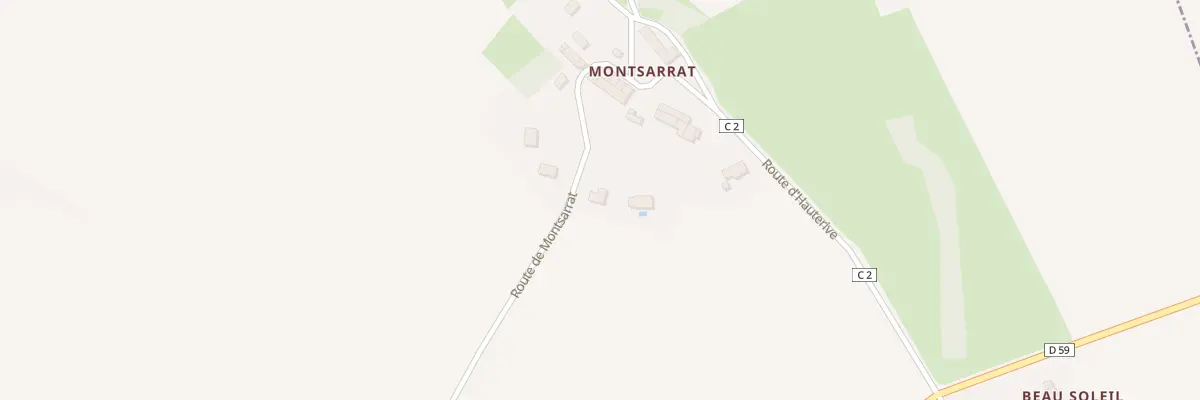Plan du 5069 Montsarrat à Laboulbène