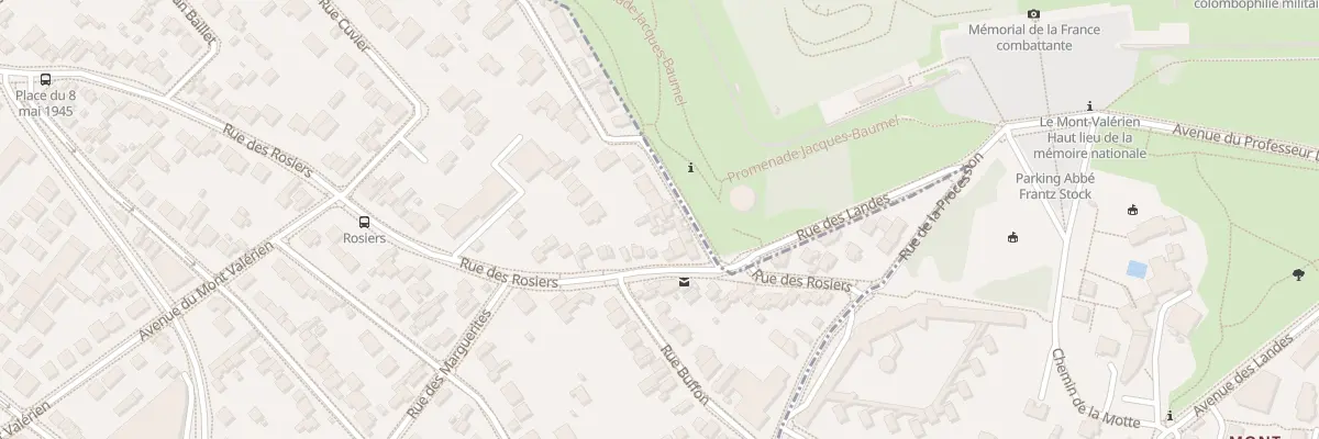 Plan du 122 Rue des Talus à Rueil-Malmaison