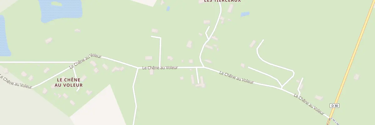 Plan du 3 Les Tierceaux à Vouzeron