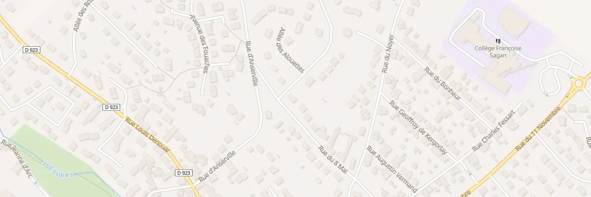 Plan du 5 Rue du 8 Mai à Bornel