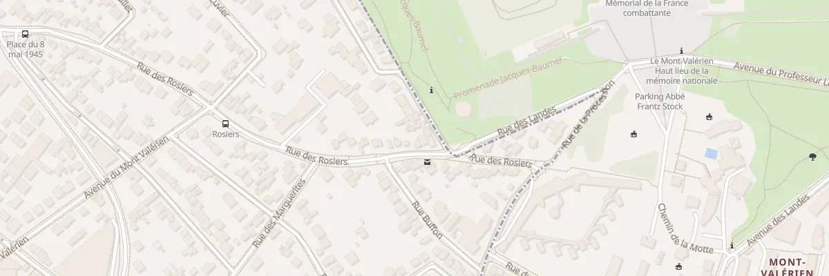 Plan du 127 Rue des Rosiers à Rueil-Malmaison