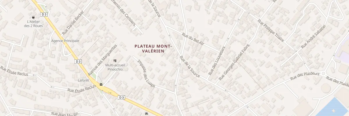 Plan du 6 Rue des Luaps à Nanterre