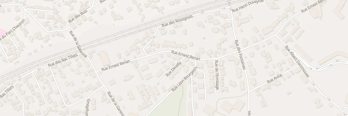 Plan du 57 Rue Ernest Renan à Sèvres