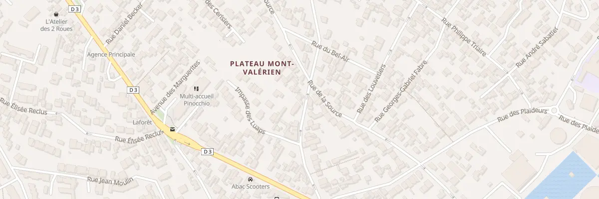 Plan du 10 Rue des Luaps à Nanterre